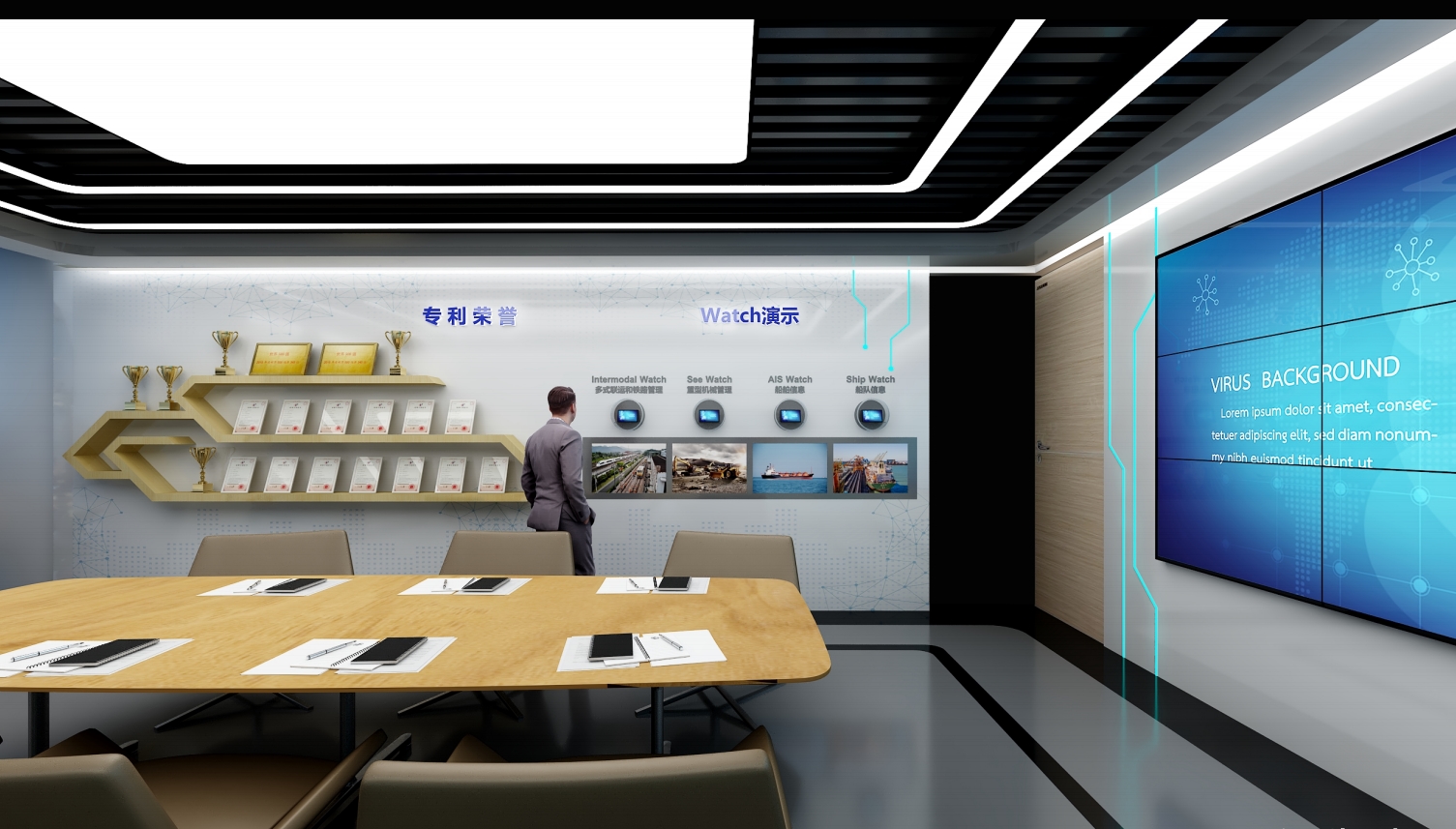 利用科技手段打造智慧展廳，展示深圳專業(yè)設(shè)計成果